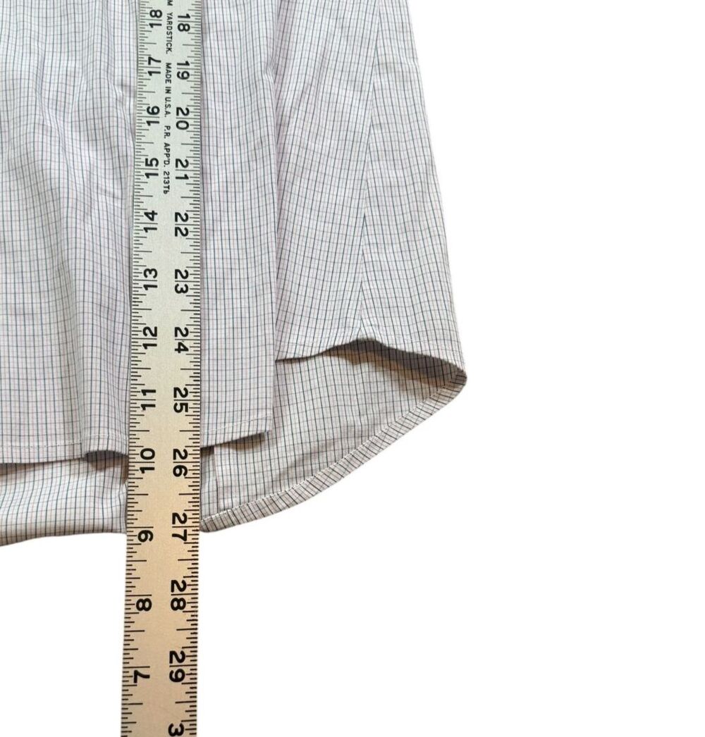 J Crew Button Up Shirt Womens Size Medium Haberdashery Poplin Long Sleeve Light - Picture 7 of 7